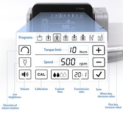 COXO Dental Surgical Implant Motor System Brushless /Implant Stability Tester