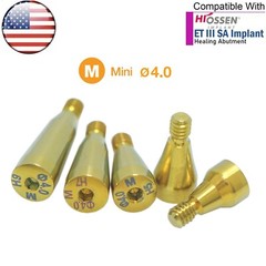 US OSS Dental Healing Abutment Caps Mini Regular Platform Fits Osstem Hiossen