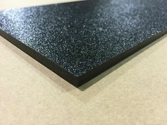 BLACK ABS PLASTIC SHEET 1/8″ X 24″ X 48″ VACUUM FORMING RC BODY HOBBY
