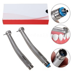 1-10* SANDENT Dental High Speed Handpiece Push Button Spray 2 /4Hole For NSK po