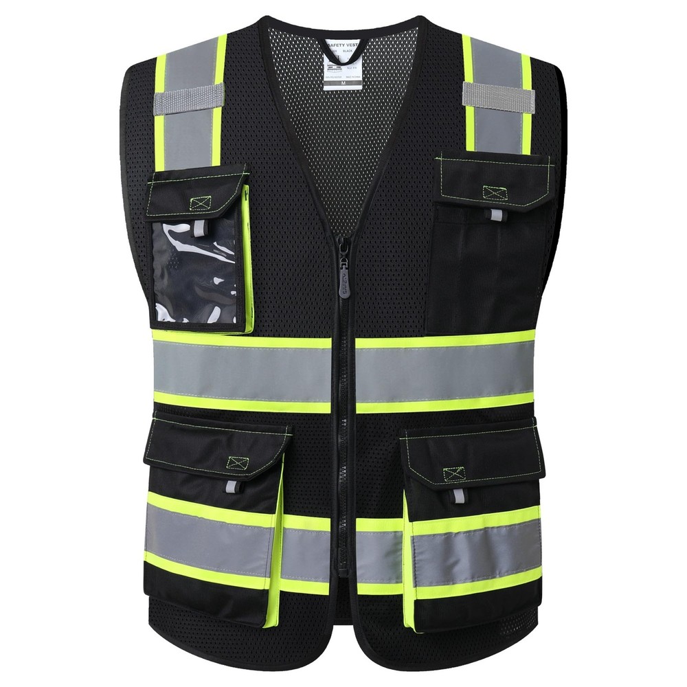 Hi Vis Reflective Safety Vests for Men Women High Visibility Vest with Pocket…