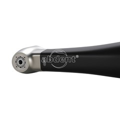 Dental 1:5 LED Fiber Optic Contra Angle Increasing Handpiece Inner 4 Spray black