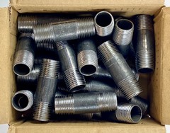 ProFlo Pipe Nipples Welded Black Steel Schedule 40 1/2 x 2-1/2 in IBNDL 25-Pack