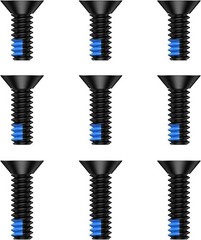 9Pcs Red Dot Screw Kit Includes 6-32 in 8mm/9.5mm/11mm for Red Dot Sight Optics