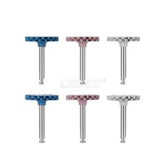 6Pcs/Box Dental Composite Polishing Diamond System RA Disc 14mm Wheel【USA】