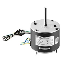 VEVOR Condenser Fan Motor with Capacitor 1/4HP 825RPM 208-230V CW/CCW Rotation