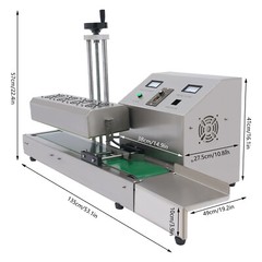 1800W Continuous Induction Sealing Machine 20-100mm Bottle Cap Automatic Sealer