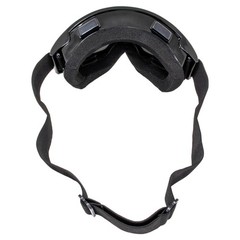 Birdz Vulture Padded Motorcycle Safety Goggles for Men Black Frame w/ Smoke