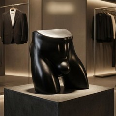 Men’s Underwear Display Form Molded Male Lower-Torso Mannequin Smooth