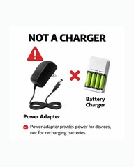 6V 2A Power Supply Adapter, Universal AC/DC 100-240V 50-60Hz to 6 Volt 2 Amp …