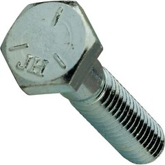 5/8″-11 Hex Bolts Grade 5 Zinc Plated Steel 1in 2in 3in Up to 12in All Sizes