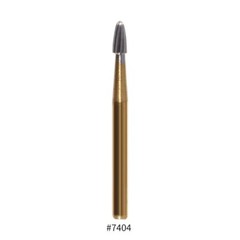 10Pcs Dental Tungsten Carbide Burs Trimming & Finishing Egg Football FG 7404 ns