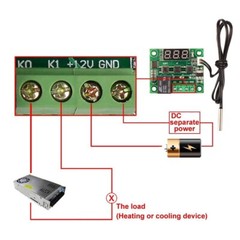 W1209 24V -50 – 110C Digital Thermostat Temperature Control Switch Sensor Module