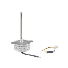 12V Synchronous Gear Motor 5RPM CW/CCW with 7.4cm Inner-Screw Shaft