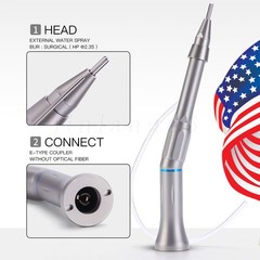Dental Surgical Surgery Operation 20º 1:1 Straight Contra Angle Handpiece SANDEN