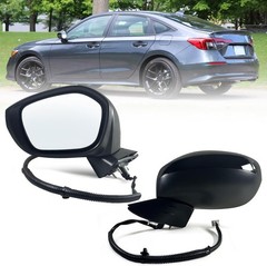 Left Driver Side Mirror Fits 2022 2023 2024 2025 HONDA CIVIC Sedan/Hatchback wit