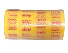 eBay Brand Tape LOT 12 Rolls 75 Yards 2×75 2” Wide 75YDS Blue Yellow Purple NEW