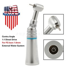 5*Yabangbang Dental Low Speed Contra Angle Handpiece Push E-type Fit FG1.6mm Bur