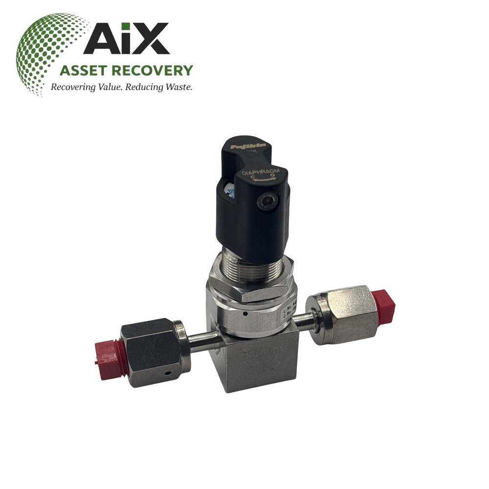 Fujikin FUND-71G-6.35-2 Diaphragm Soft-Seal Valve New Surplus 1/4 OD Fem