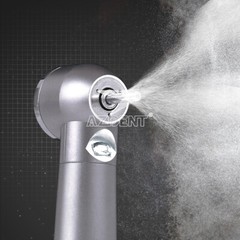 Dental LED High Speed Handpiece 2/4Holes /White Stone/Silicone Polishing Burs FG