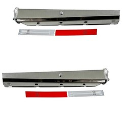 Bst Bssp Straight Spring Loaded Mud Flap Hanger For Semi Trucks Bolt Spacing