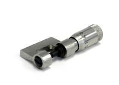 Mini Micrometer 10mm Small Micrometer Pocket Size Metric 0-10mm x 0.01mm