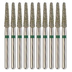 Dental Diamonds FG Burs Football Egg Round End Taper Friction Grip 368 856 850
