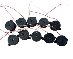 10 – PUI Audio BUZZER PIEZO 12V 41.8MM FLANGE AI-431 2800Hz 105dB Panel Mount