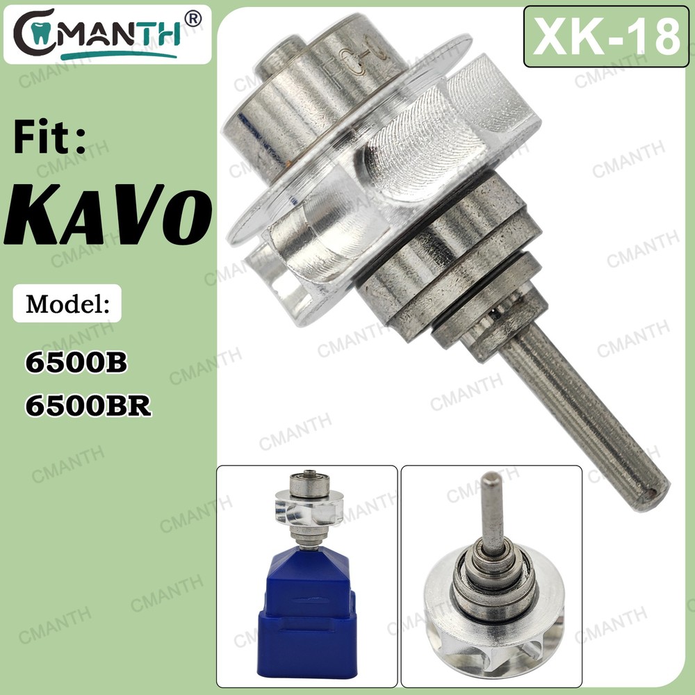 Dental Turbine Cartridge Rotor fit for KAVO 6500B 6500BR High Speed Handpiece
