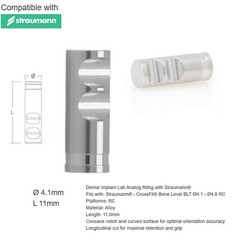 Implant NC/RC Closed Open Tray Impression Coping Healing Abutment for Straumann