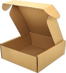 Sturdy 6x6x2 Inches Brown Corrugated Boxes – Set of 50 for Hassle-Free Packing