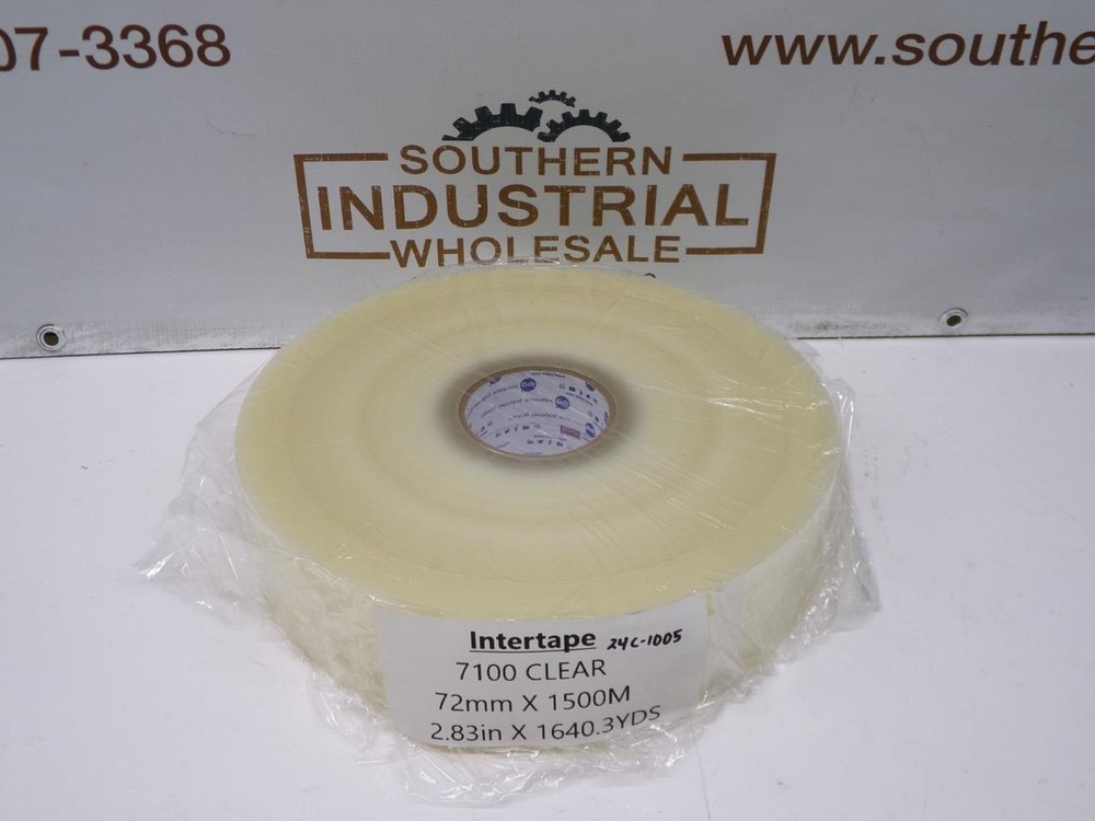 Intertape 7100 Clear Hot Melt Carton Sealing Tape 72mm x 1500m