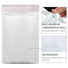 25/50PCs Poly Bubble Mailers Bubble Lined Wrap Polymailer Bags for Shipping