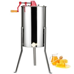 Manual Honey Extractor Beekeeping Equipment 3 Frames Stainless Steel