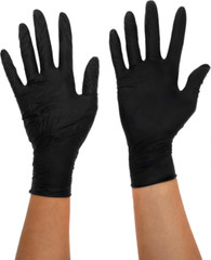 Black Mamba BLK-120 Black Mamba Nitrile Gloves, Large (Case of 10 Boxes of 100)