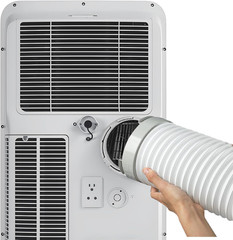 Portable Air Conditioner 5.9 Inch Round Exhaust Hose Coupler, Window A/C Adap…