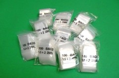 2000 Clear 2 Mil Bags 1.5×2 Poly Bag Mini 2Mil Reclosable Baggies 1-1/2″ x 2″