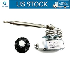 RX-1-36 Thermostat for Fryer 1/4″ Mpt Stuff Box 60125401 Compatible with Pitco