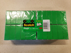 Scotch Magic Tape, Invisible, 3/4 in. X 1000 in., 24 Tape Rolls