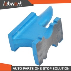 Labwork Blacksmith Anvil 24Lbs Heat Treated Cast Iron Anvil Hard Round Horn