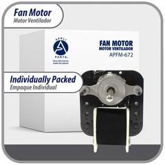 Appli Parts APFM-672 1/130 Hp Fan Motor, 220 V, 50/60 Hz, 3000 rpm, Reversible r