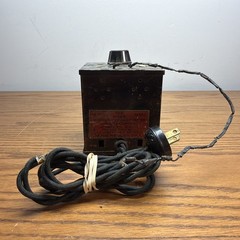 The Hoge 950 rheostat Transformer variable Controller From STREAM LINE NO. 900