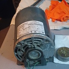 Marathon Electric 5KVPNA479AX 3/4HP 115/230V 1PH 1725RPM Induction Foot