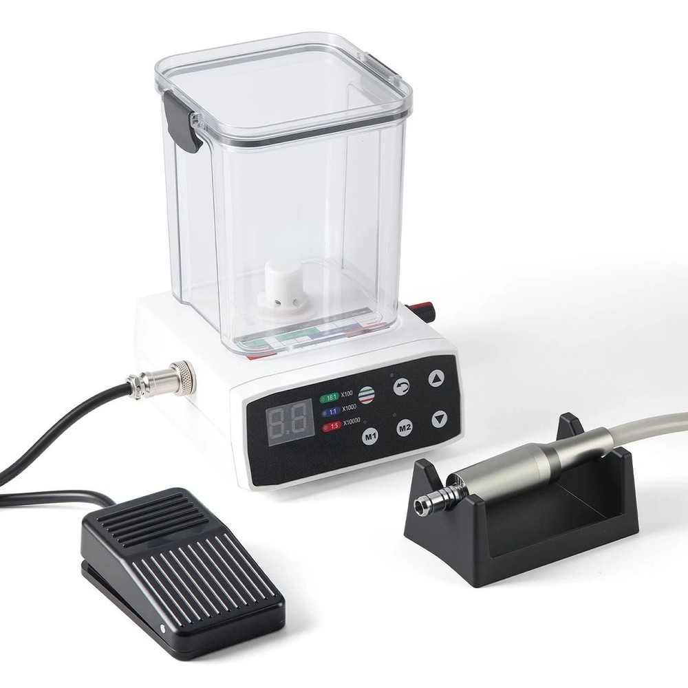 Micro Motor Electrico LED con Tanque Aguo Dental 1:5/1:1/1:4.2 LED Contra Angulo