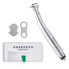 NSK Type Dental LED High Speed Handpiece Internal Triple Spray Push Button 4H CE