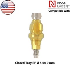 Dental fits Nobel Active NP/RP Impression Transfer Coping Open Close Tray Analog
