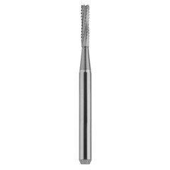 Dental Carbides Tungsten Carbide Bur FG557L Friction Grip Straight Fissure