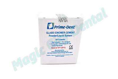 Prime-Dent Permanent Dental Glass Ionomer Luting Cement Kit for Crowns #010-020