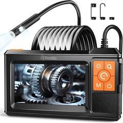 LCD Industrial Endoscopes 1080P HD Borescope 4.3inch 8mm Inspection Snake Camera