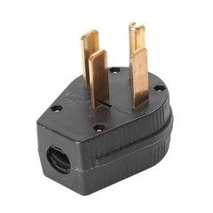 50A 125V Straight Blade US Power Plug 4 Holes Plug Industrial Grade NEMA 14-50P